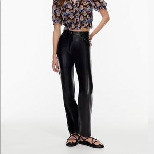 BLACK MELINA PANT - REGULAR - Size 8